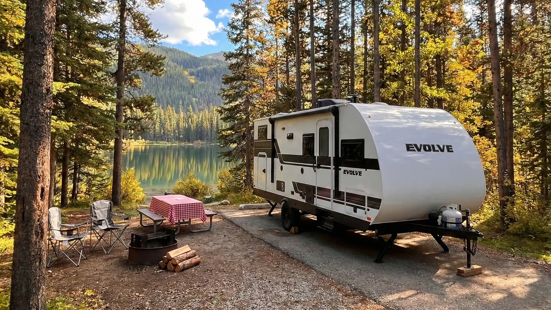 Evolve Travel Trailer - Premium RV camping