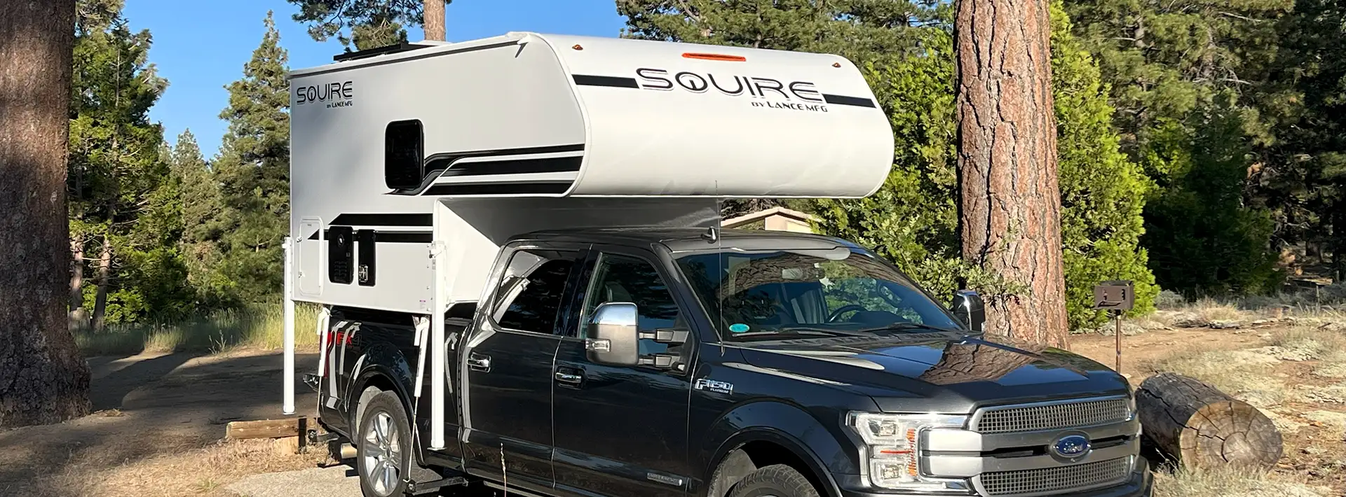 Squire Truck Camper - affordable truck camper option